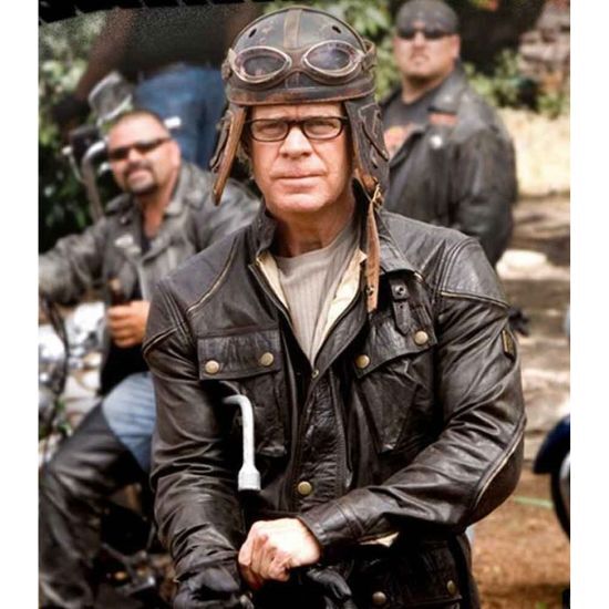 Wild Hogs William H. Macy Jacket Dudley Frank Leather Jacket