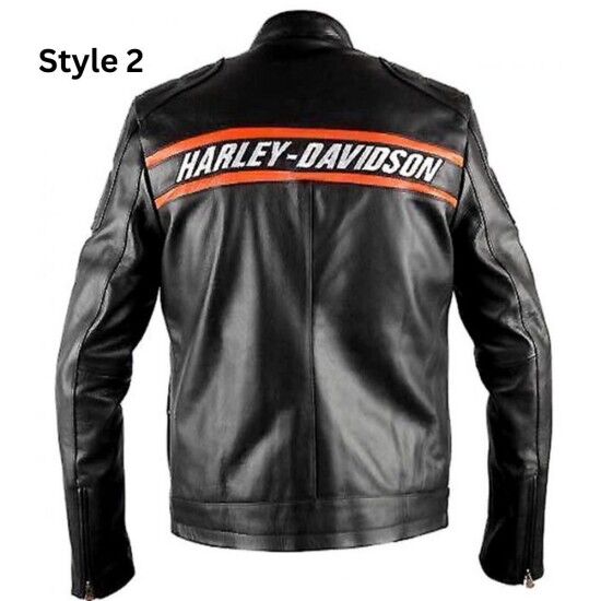 Harley Davidson Jacket Victory Lane Black Leather Jacket